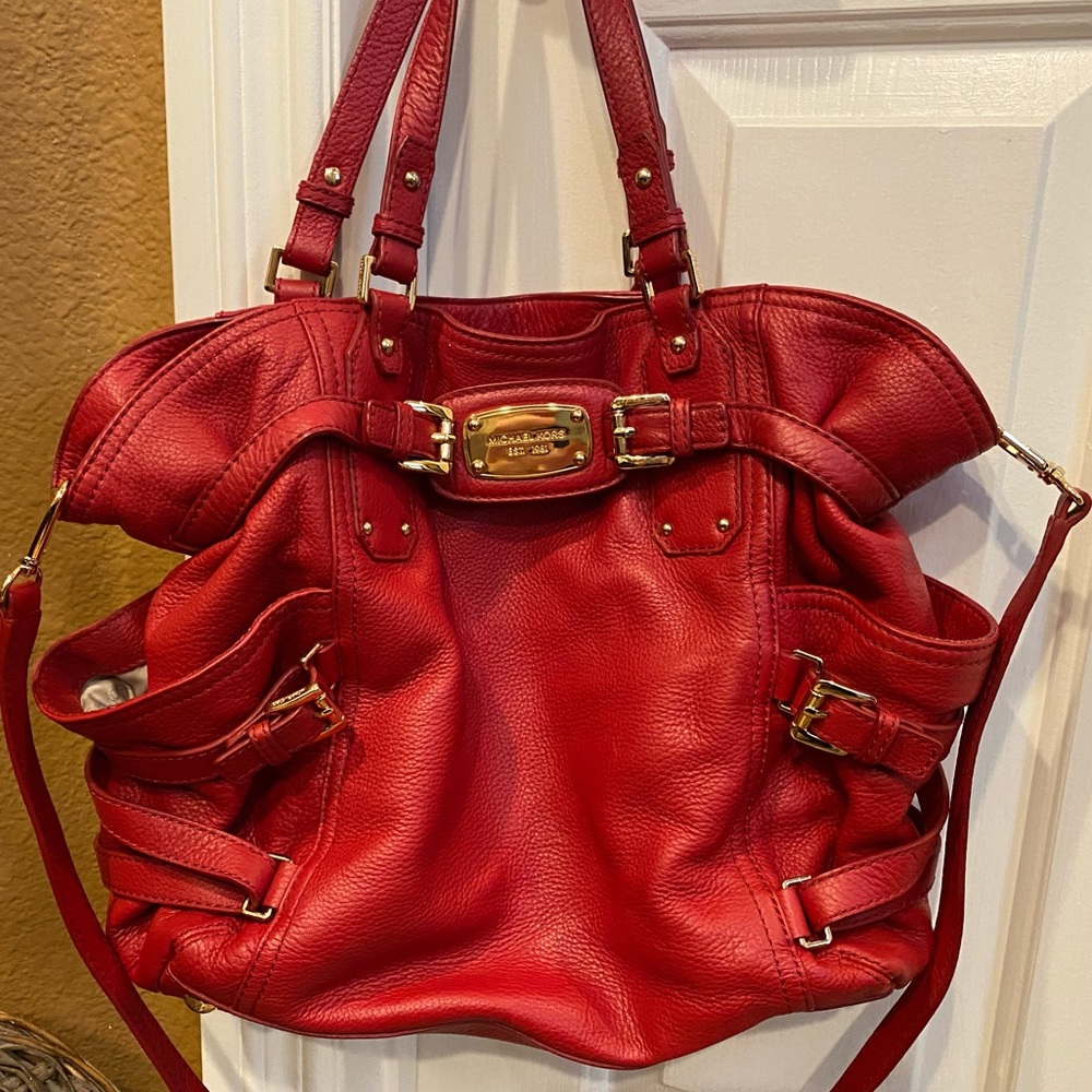 Michael Kors Red Tote